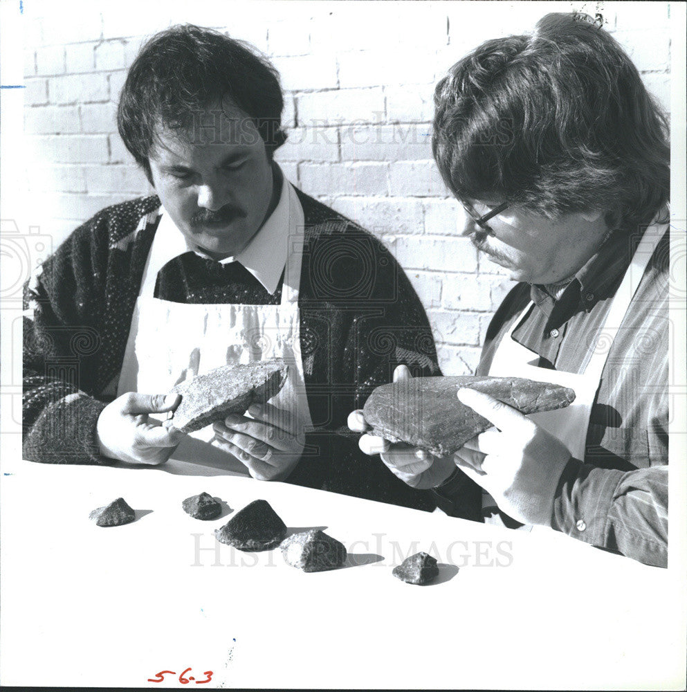 1991 Press Photo of Hanley Armstrong of the Museum of Western Colorado - Historic Images