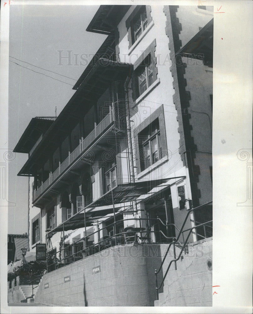 1979 Press Photo Bisbee,Ariz apartment building - Historic Images