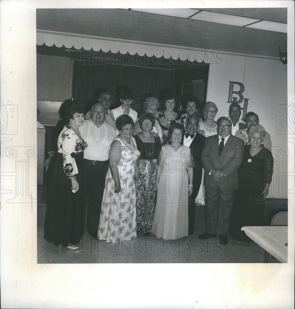 1976 Press Photo Italian-American Social Clubs Columbus Day Dance Committee - Historic Images