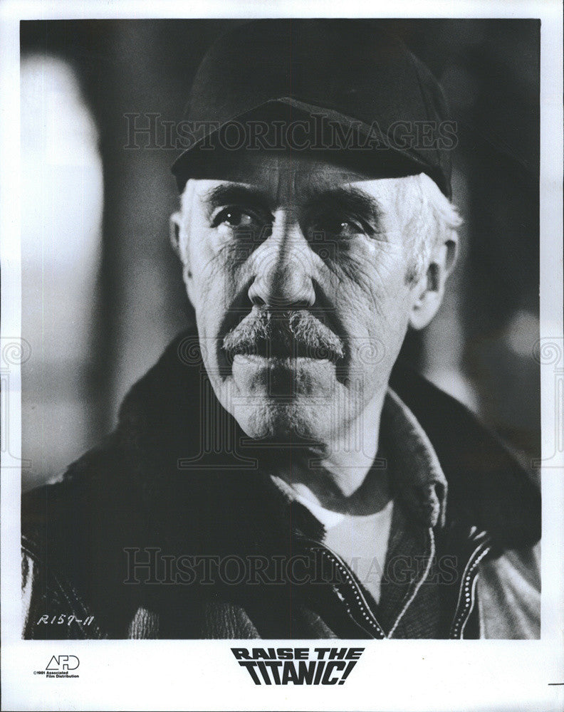 Press Photo Actor Jason Robards, as retired U.S Navy admiral ...