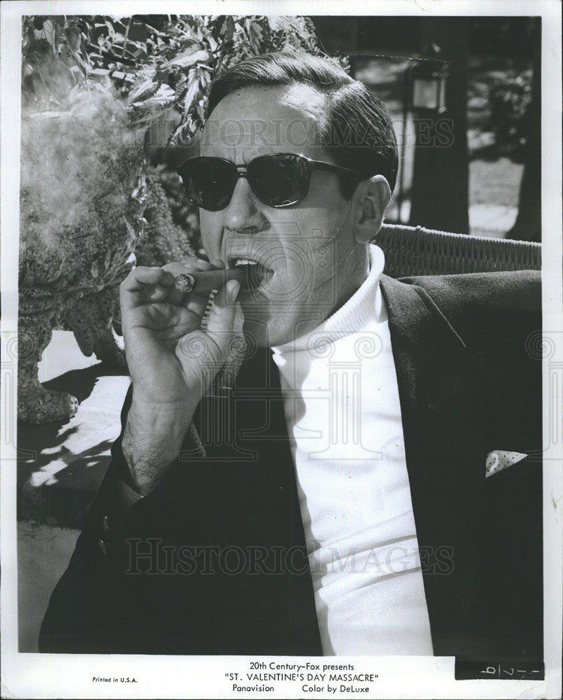 1967 Press Photo Actor Jason  Robards. - Historic Images