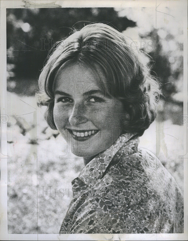 1959 Press Photo Jennie Ann Lindstrom, Eldest Daughter Of Actress Ingrid Bergman - Historic Images