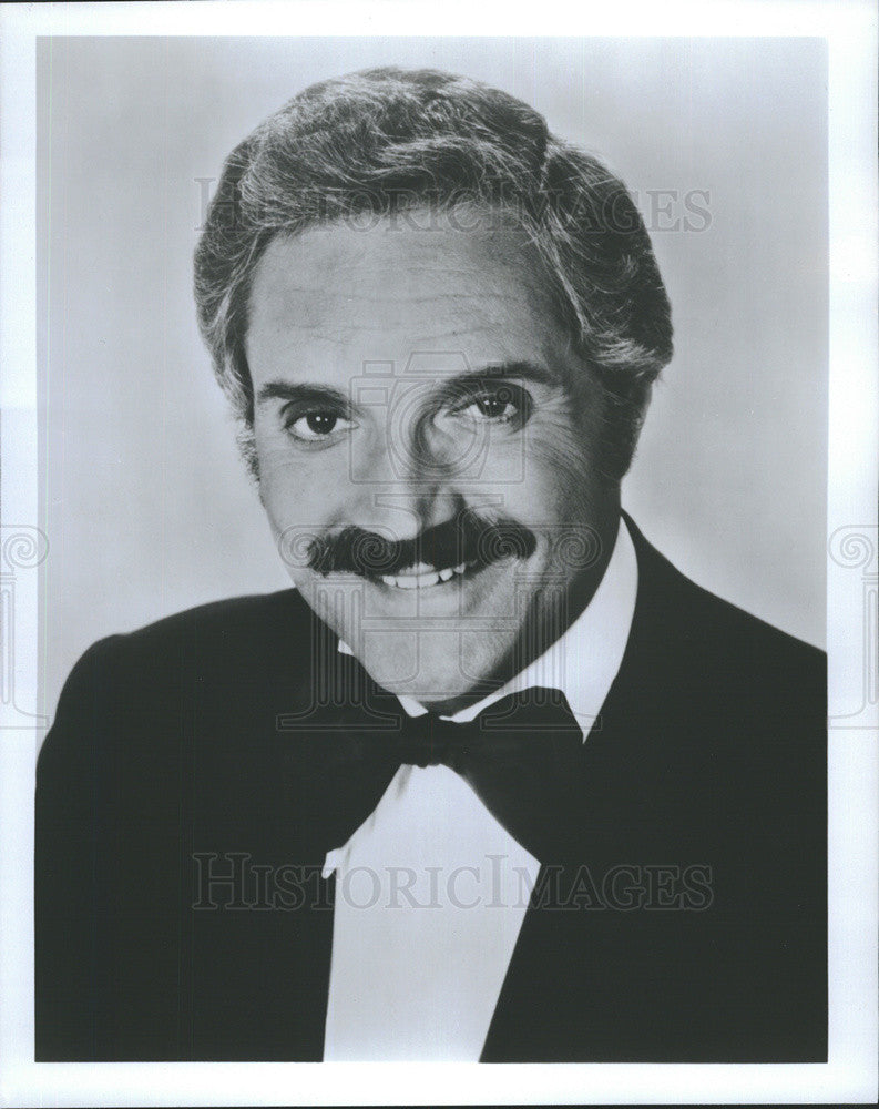 1986 Press Photo Hal Linden actor - Historic Images