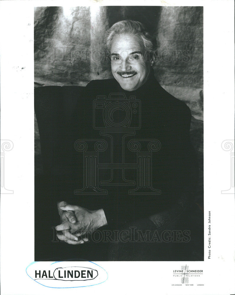 Press Photo Hal Linden Actor - Historic Images