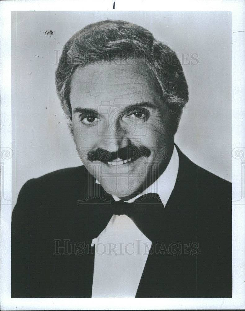 Press Photo Hal Linden Song and Dance Drury Lane Theater Oakbrook Terrace - Historic Images