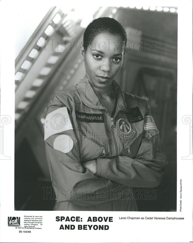 1995 Press Photo Lanei Chapman Actress Space Above Beyond Sci-Fi Series - Historic Images