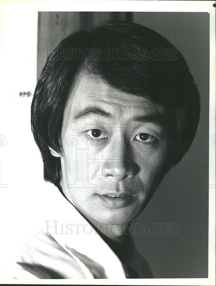 1980 Press Photo George Cheung Actor Television Series Trapper John M.D. - Historic Images