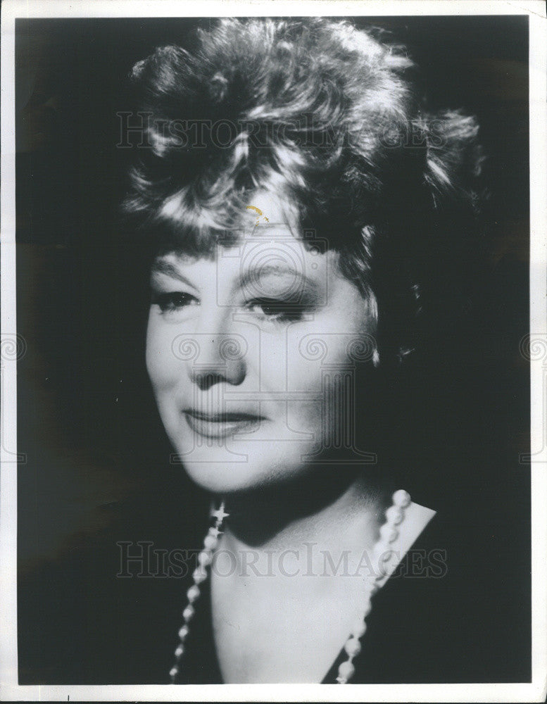 1981 Press Photo Actress Shelley Winters - Historic Images