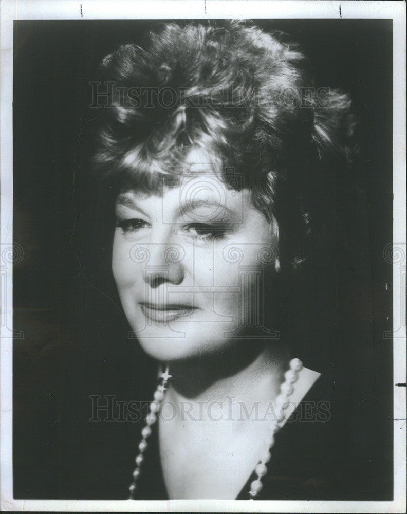 1981 Press Photo Actress Shelley Winters - Historic Images