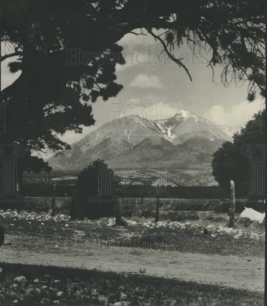 Press Photo Mount Shavano, Colorado - Historic Images