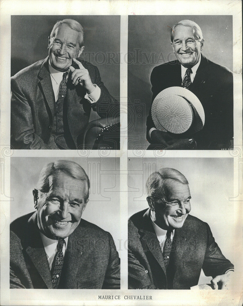 1967 Press Photo Maurice Chevalier In "Something Special With Maurice Chevalier" - Historic Images