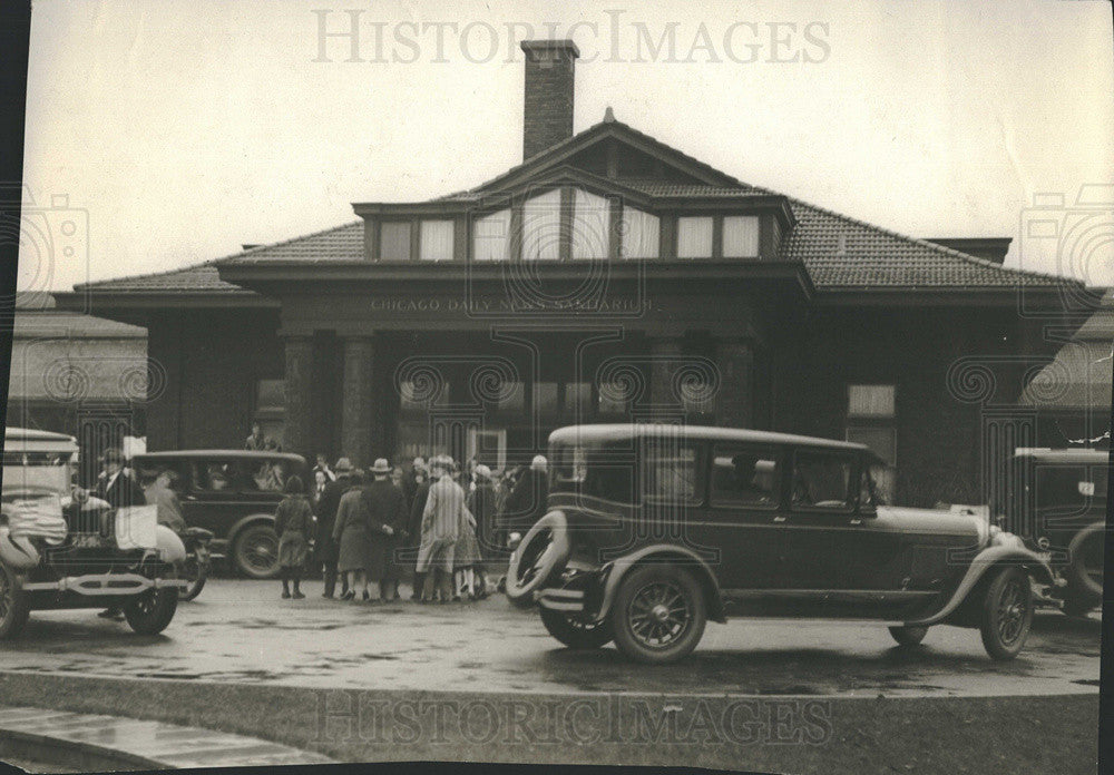 1926 Press Photo Daily News Sanitarium - Historic Images
