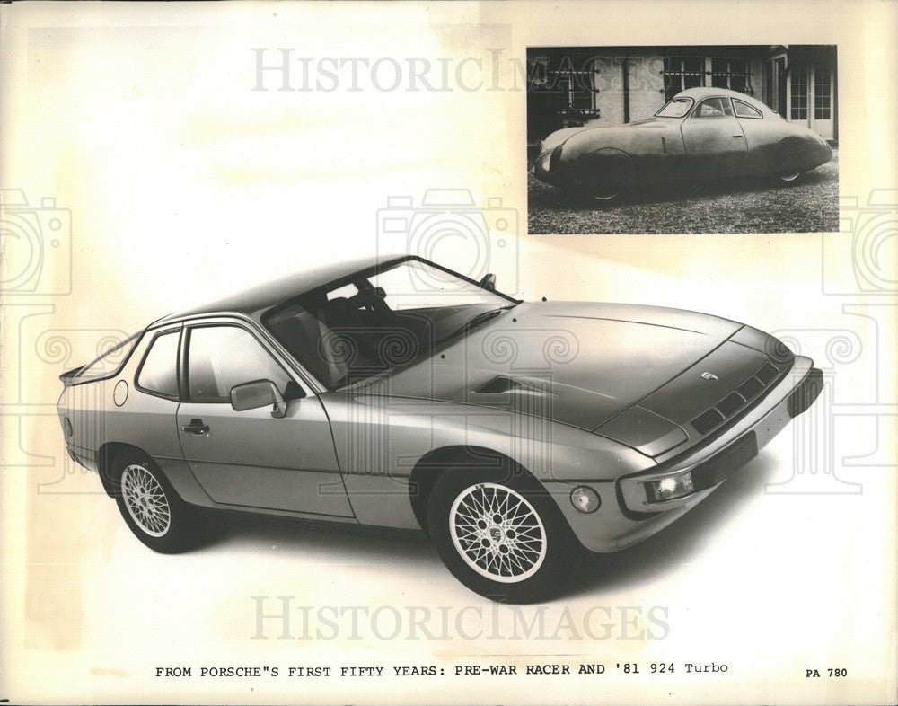 1981 Press Photo Porsche 924 Turbo &quot;Worlds Fastest Economy Car&quot; - Historic Images