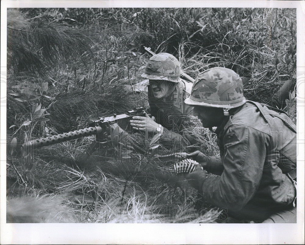 Press Photo Soldiers at Egmont Key Landing - Historic Images