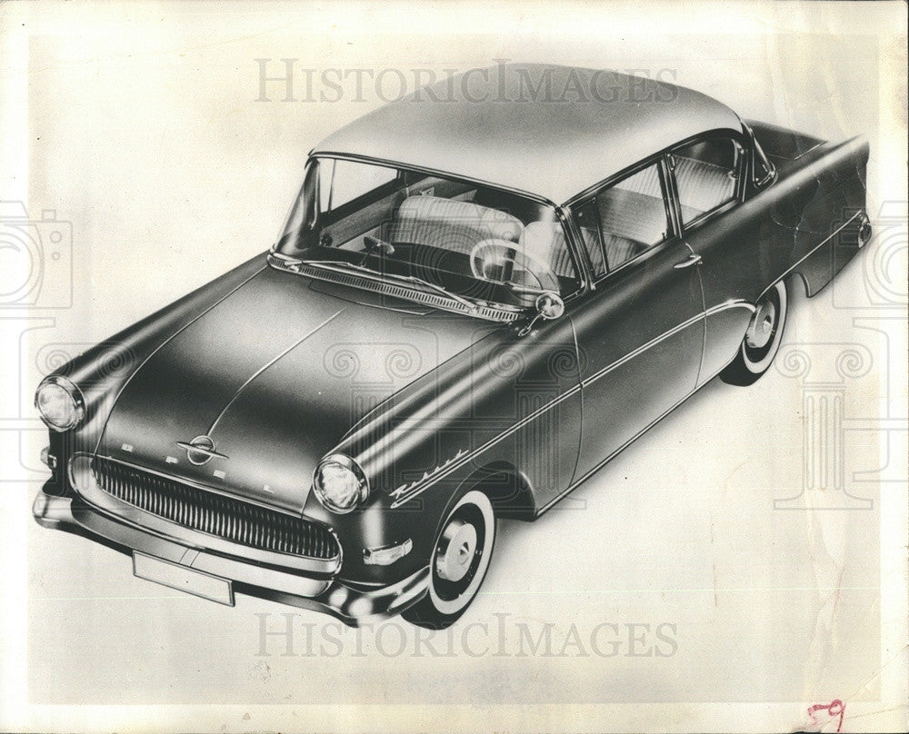 Press Photo Picture of the Rekord car - Historic Images