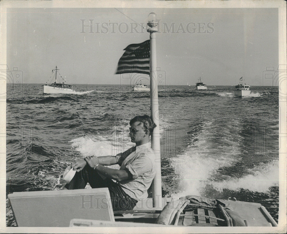 Press Photo Robert Rutowski Coast Guardsman - Historic Images