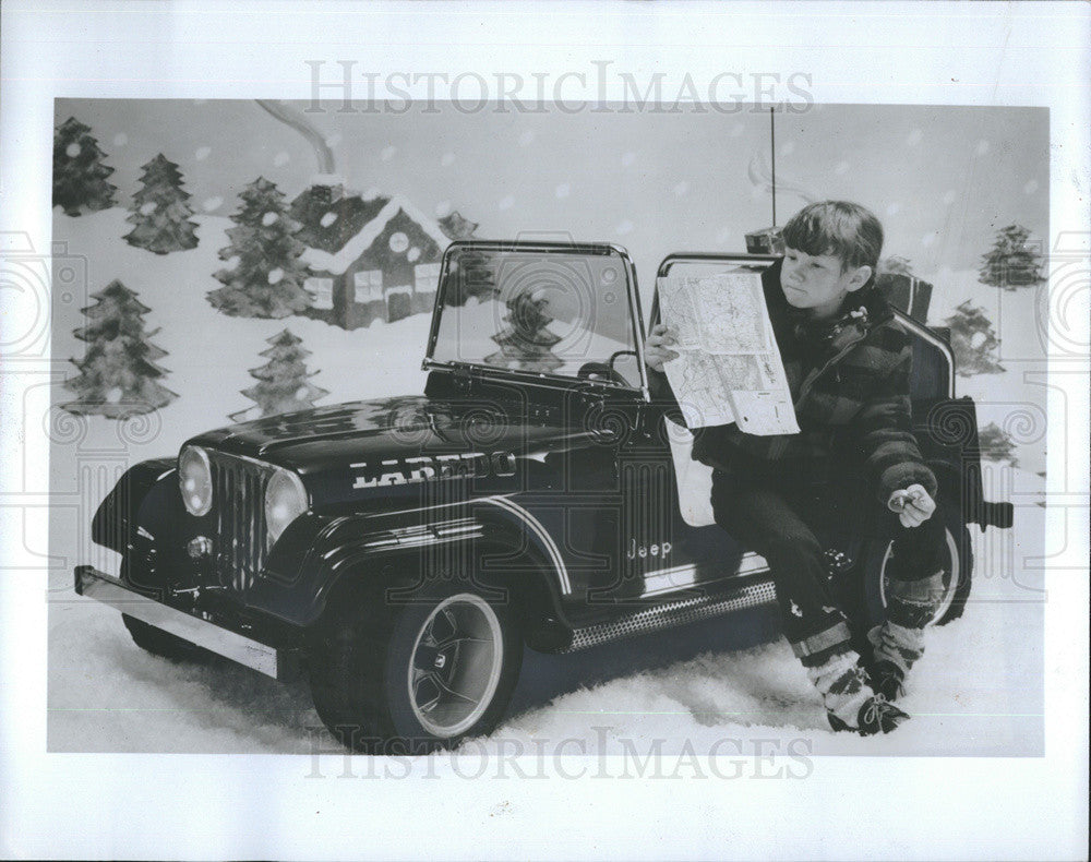 1984 Press Photo Laredo Jeep toy - Historic Images