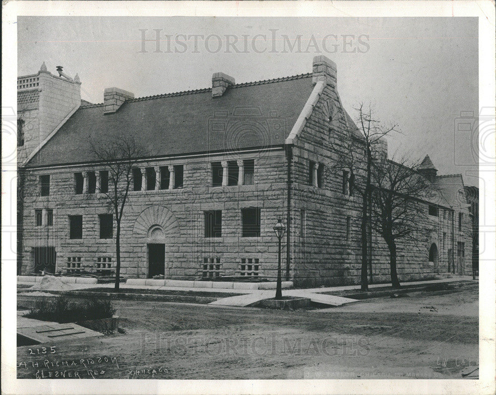 1967 Press Photo Glessner House restored Chicago School Architecture Foundation - Historic Images