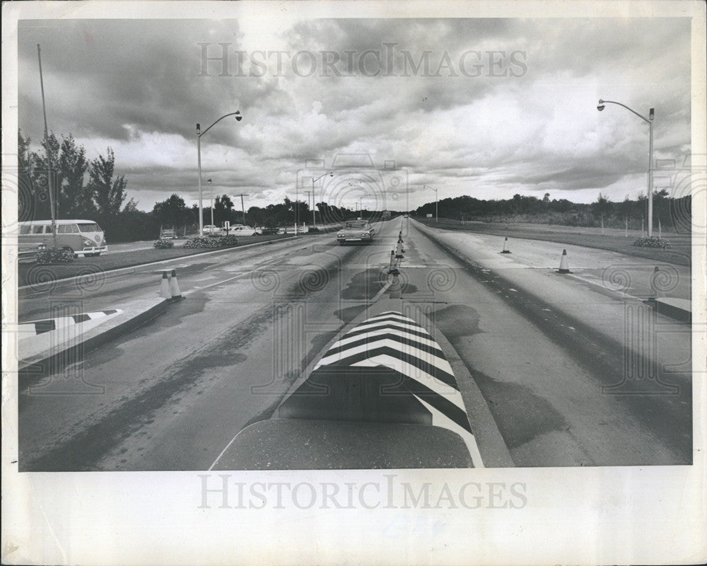 1964 Press Photo Sunshine Skyway Bridge - Historic Images