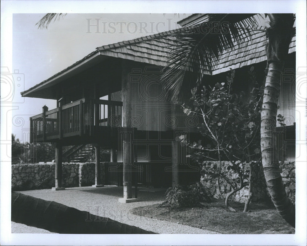 1973 Press Photo Remodel of Florida Home - Historic Images