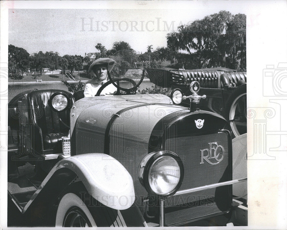 1972 Press Photo William Woolridge&#39;s 1916 Reo Speedster - Historic Images