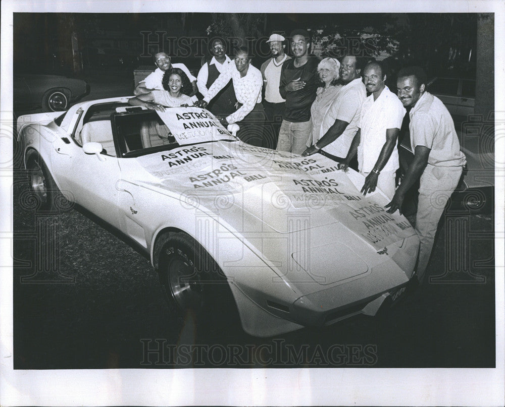 1981 Press Photo The Astro Annual Western Ball Raised Money for Needy Families - Historic Images