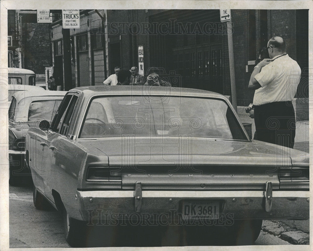 1969 Press Photo Police photograph SDS delegate - Historic Images