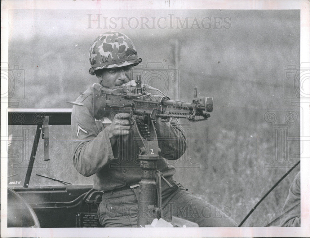 Press Photo Military traing in Florida - Historic Images