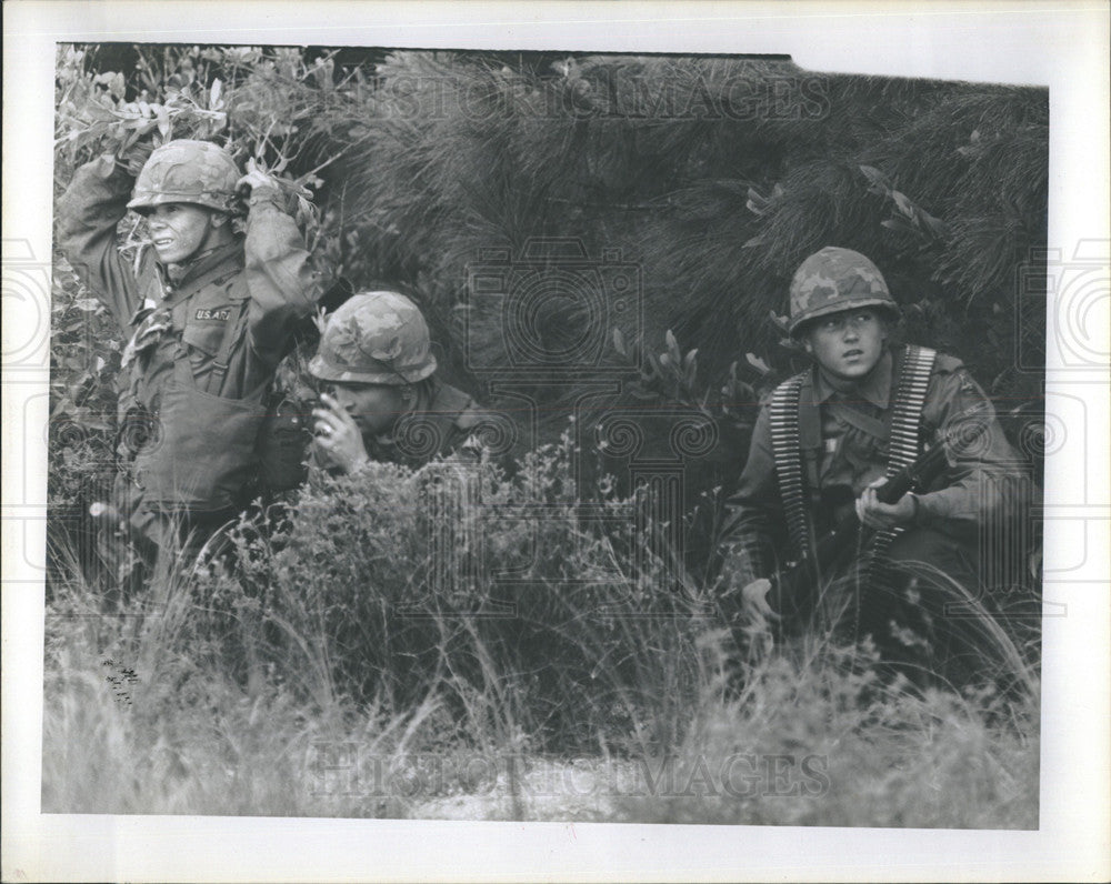 Press Photo United States Armed Forces Military Army Florida Training - Historic Images