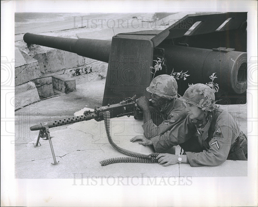 Press Photo Armed Forces training in Fla. - Historic Images