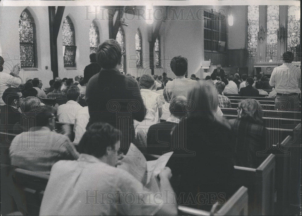 1959 Press Photo Dr Orville McKay Pres Of Garrett Theological Seminary-Evanston - Historic Images