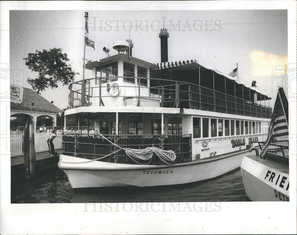 1984 Press Photo Ferry, Tecumseh, North Gibraltar Road - Historic Images