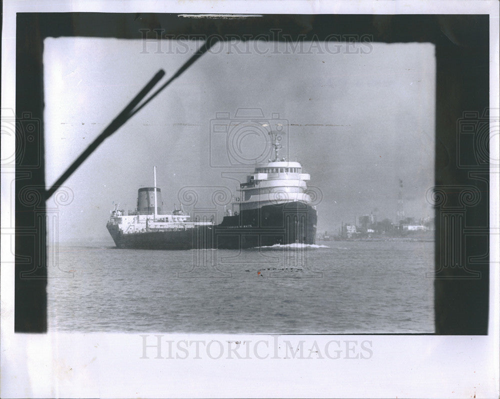 1966 Press Photo Ship&#39;Charles M White&quot; - Historic Images