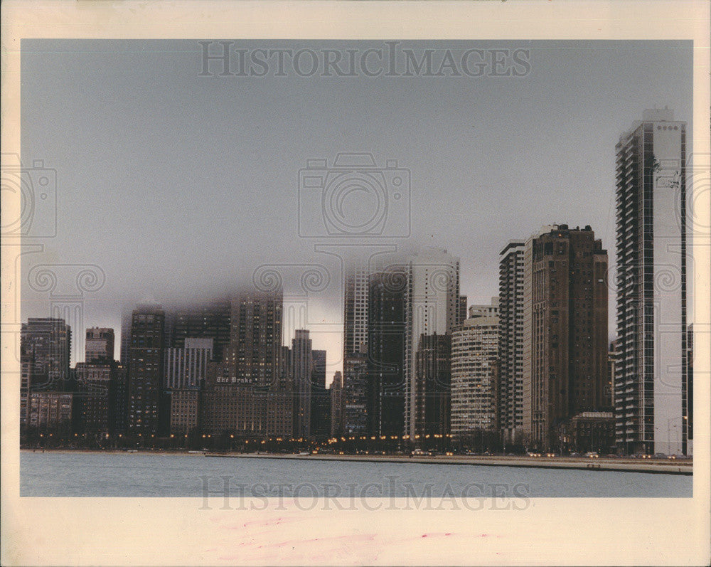 1993 Press Photo Chicago Illinois Lakefront - Historic Images