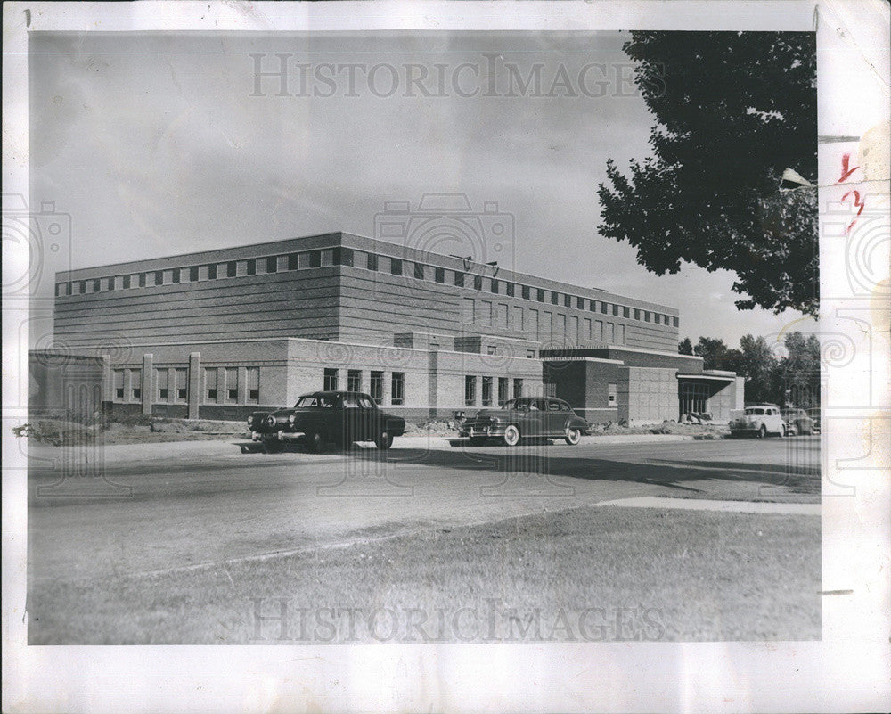 1952 Press Photo Cheyenne Wyoming Gym - Historic Images