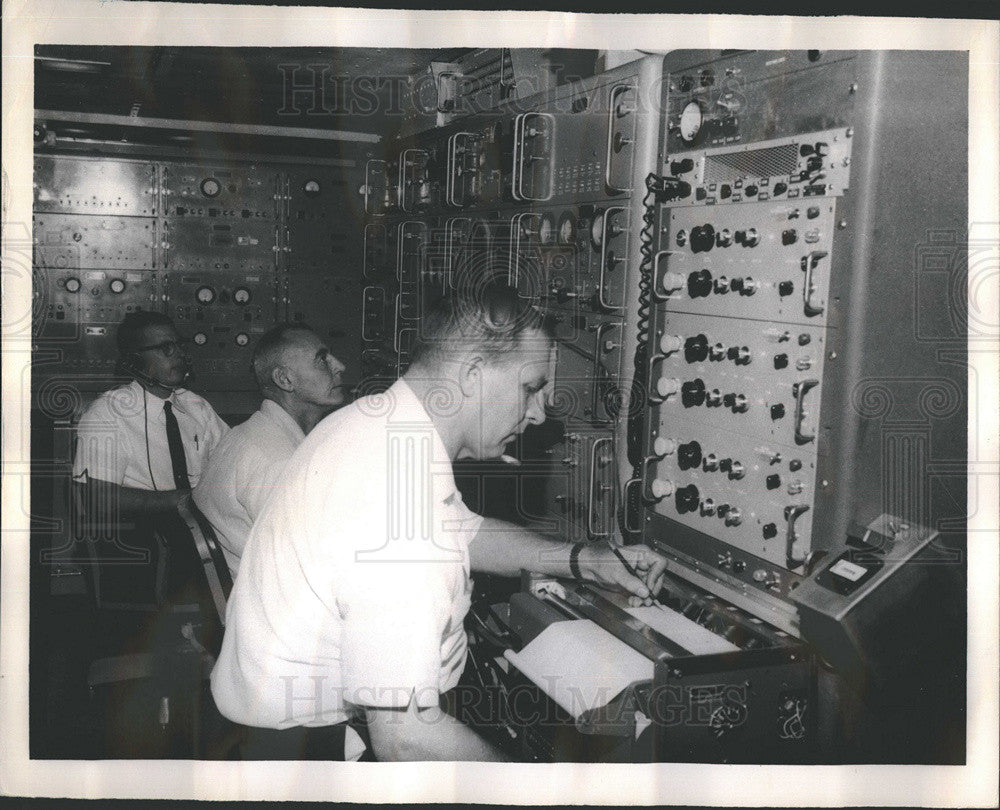 1965 Press Photo Gemini Tracking Station Meyers Sullivan Stouch - Historic Images