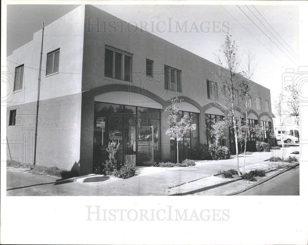 1985 Press Photo St. Petersburg Florida Fourth Street - Historic Images