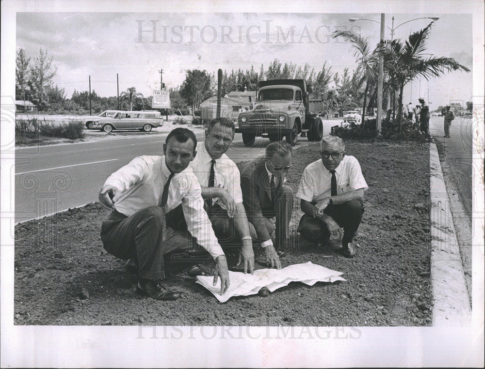 Press Photo St. Petersburg Florida Fourth Street North - Historic Images