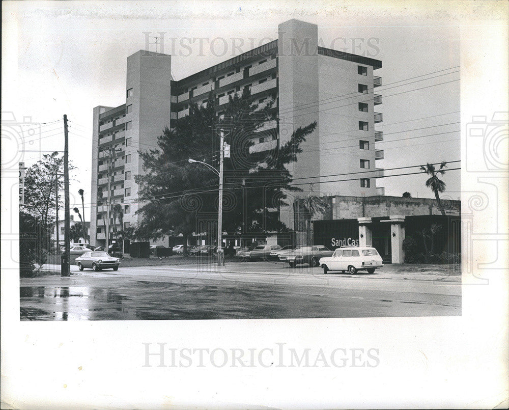 1974 Press Photo Sand Castle condos in Florida - Historic Images