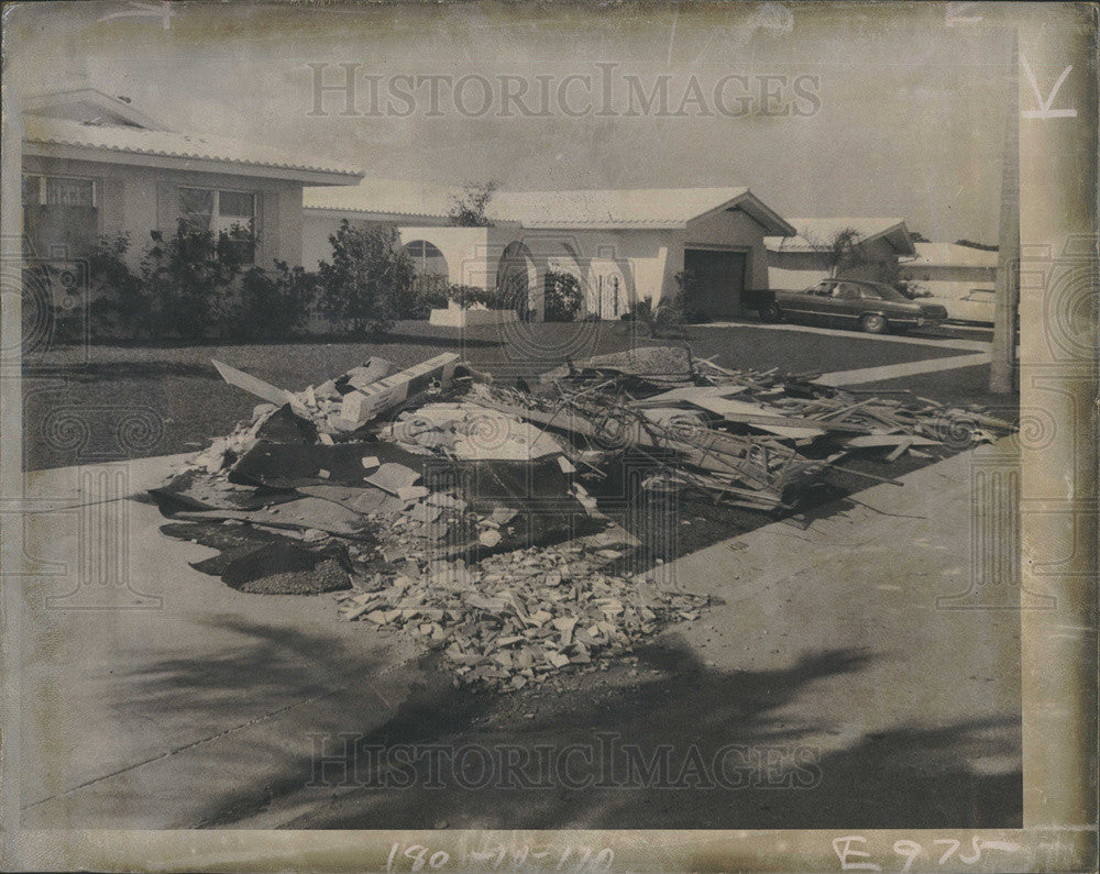 1972 Press Photo seminole tornado - Historic Images