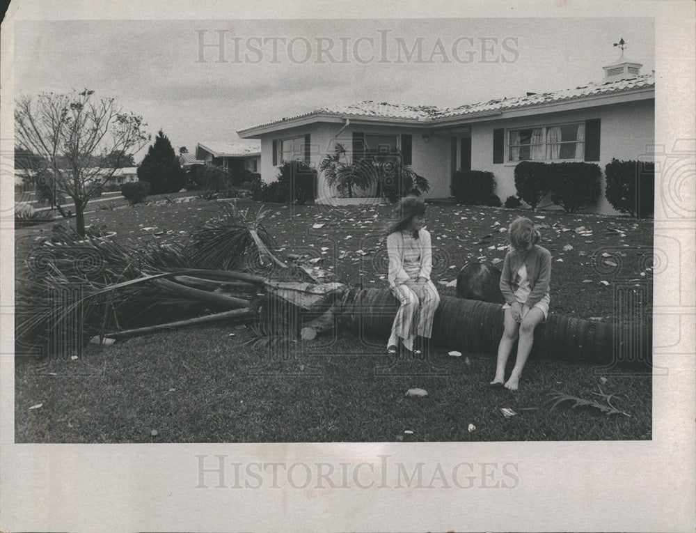 1972 Press Photo Tornado Pinellas County - Historic Images