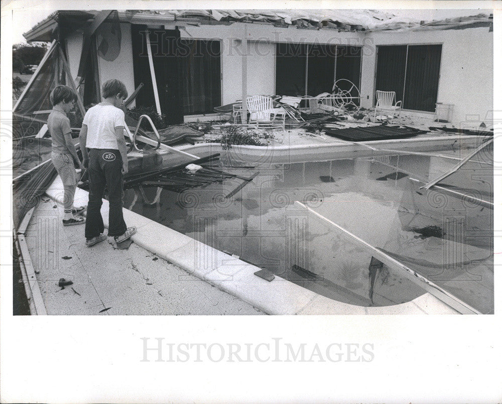 1972 Press Photo tornado damage - Historic Images