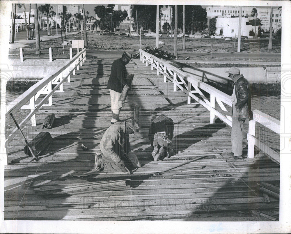 1964 Press Photo St Petersburg,Fla waterfront construction - Historic Images