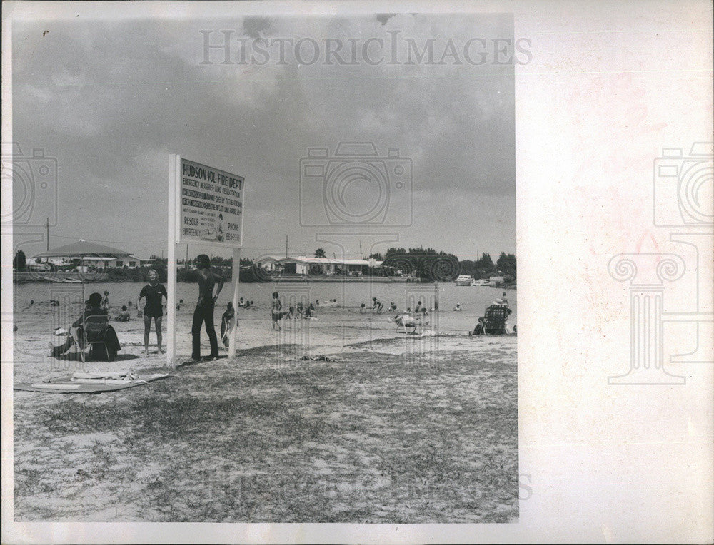 1971 Press Photo Sand Castles - Historic Images