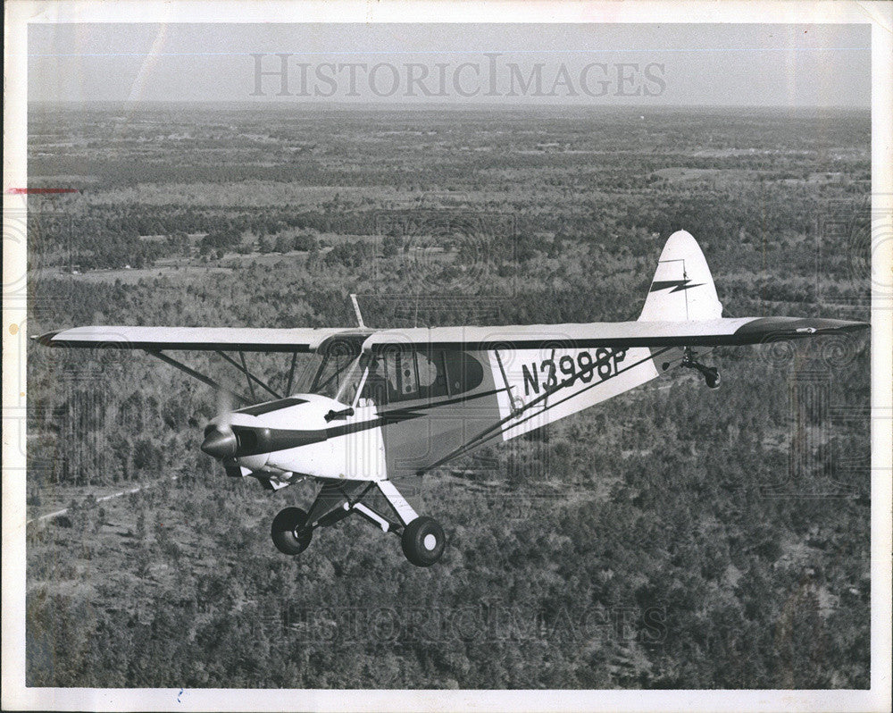 1965 Press Photo Forest Service Plane Flies Fire Patrol - Historic Images