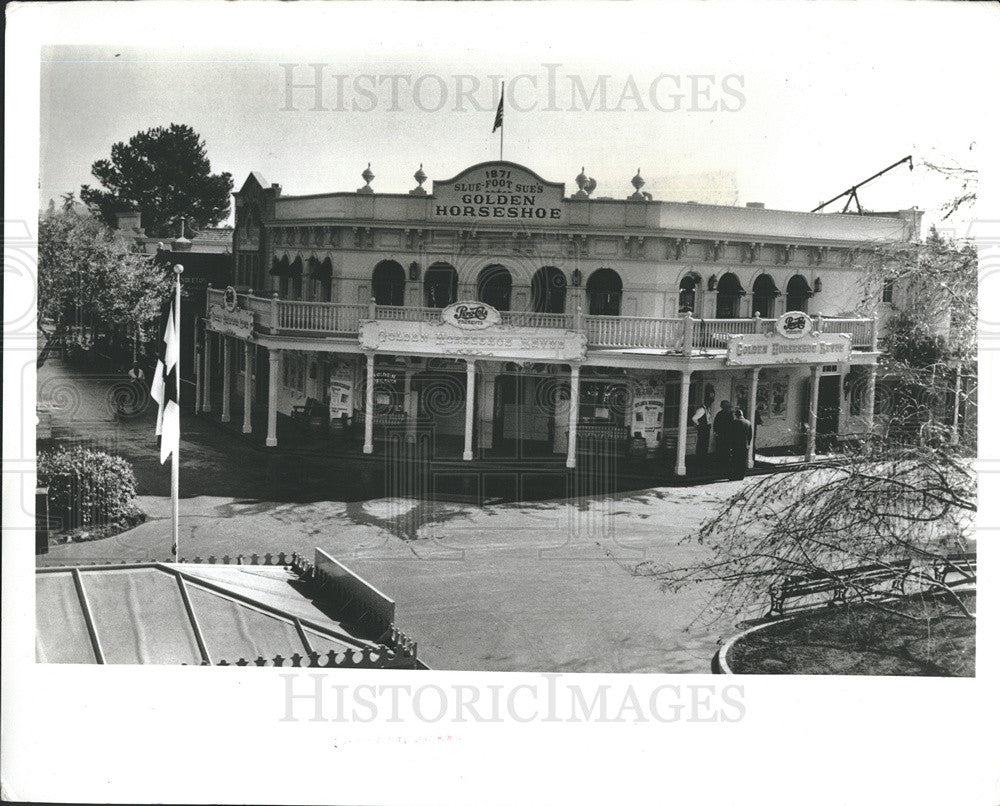 1963 Press Photo Slue Foot Sue&#39;s Golden Horseshoe - Historic Images