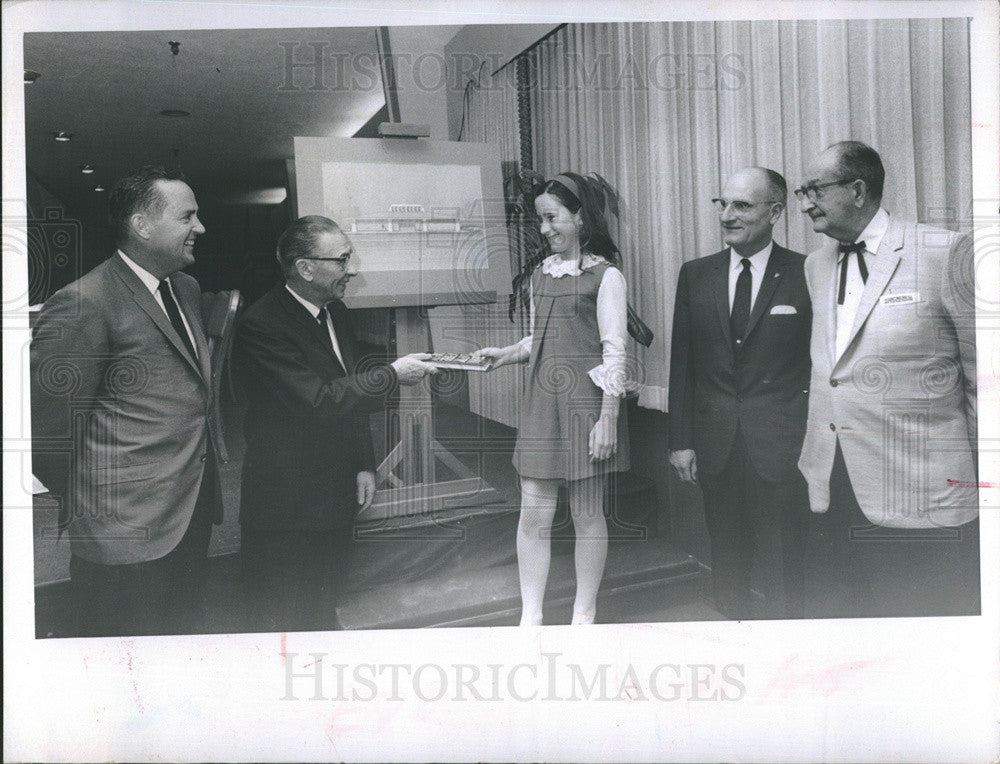 1968 Press Photo Gulf Beach Public Library - Historic Images