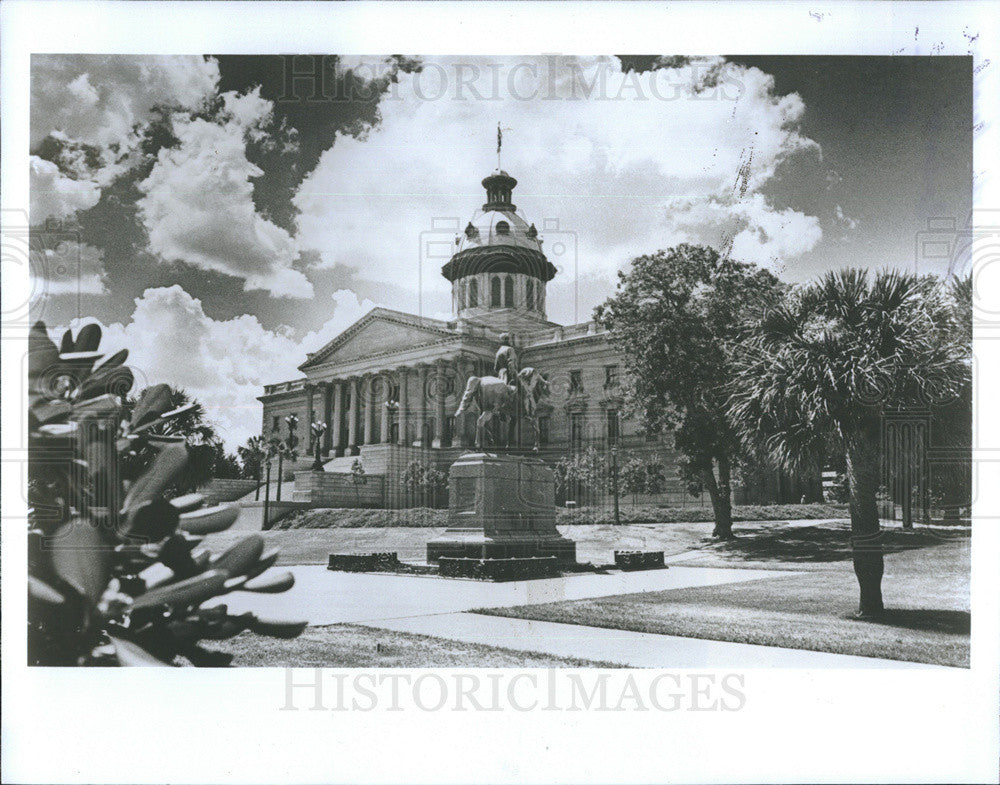 1985 Press Photo South Carolina State House - Historic Images