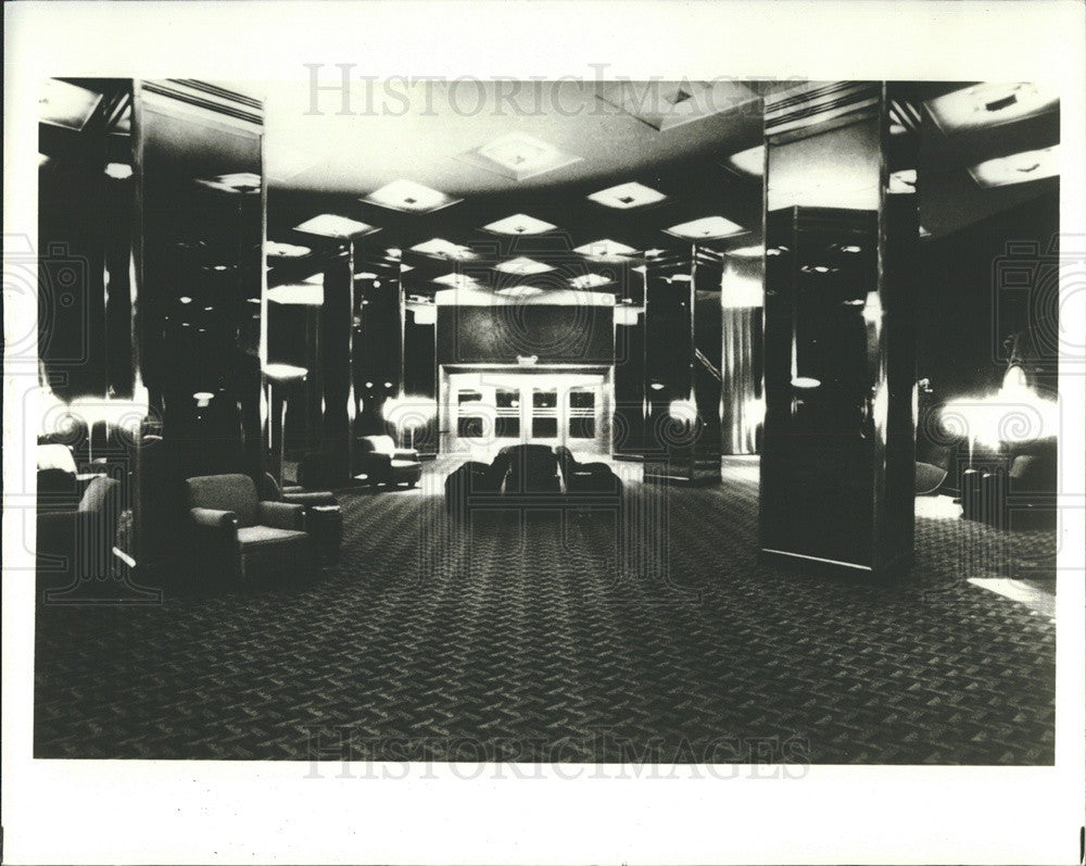 Press Photo Radio City Music Hall, Grand Lounge - Historic Images