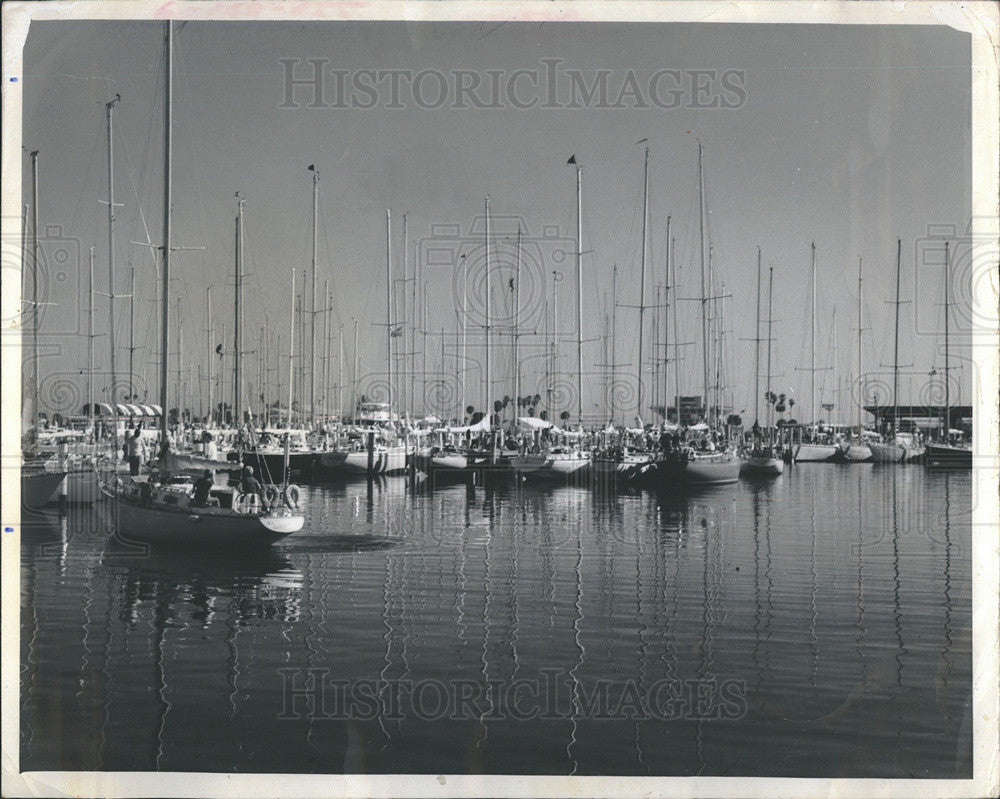 Press Photo St Petersburg Yacht Basin - Historic Images